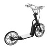 Deck Scooter Toys 13x16.5cm/5.1x6.5in Vivid DIY Alloy Material Black Miniature