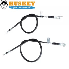 Huskey Brake Cable Set for Yamaha G8,G14,G16,G19 Golf Carts Driver & Passenger Side