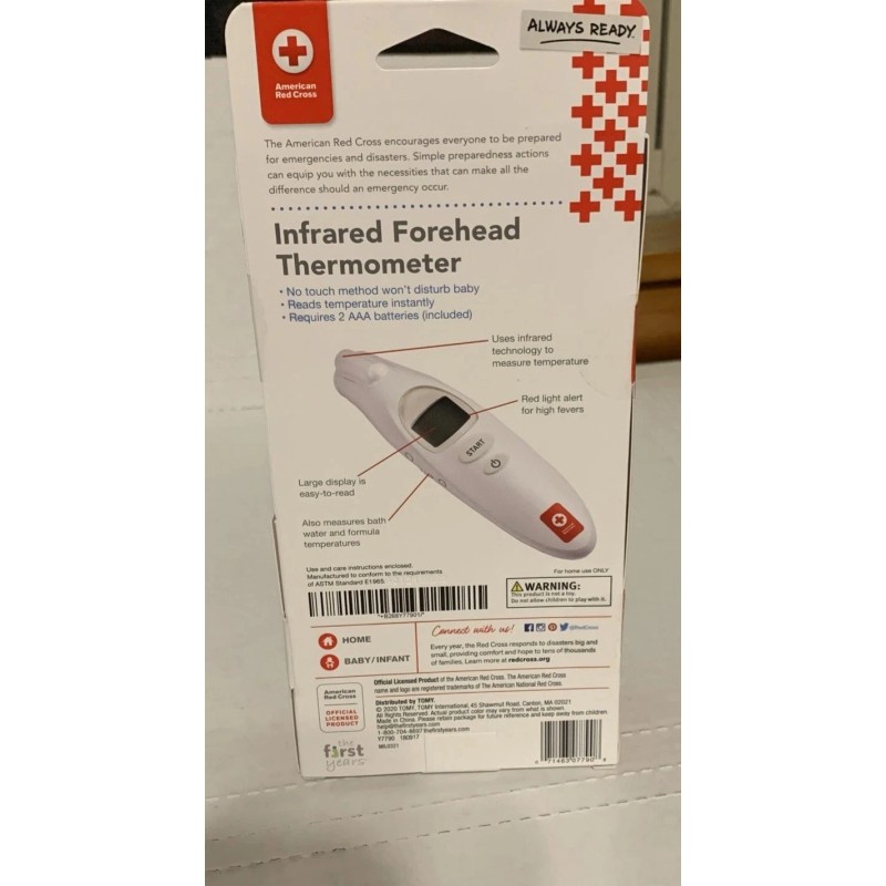 The First Years American Red Cross Infrared No Touch Thermometer