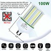 SAGFU 100W LED Corn COB Light Bulb,LED Corn Bulb 5000K