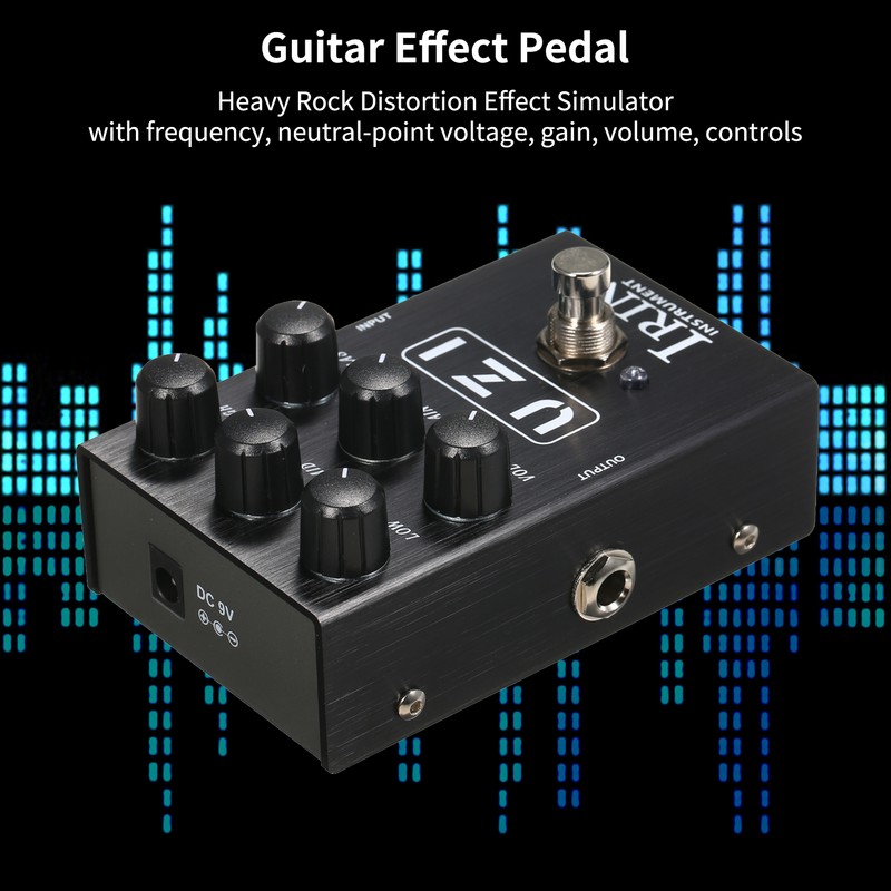 IRIN Guitar Effect Pedal Mini Guitar Heavy Rock Distortion Effect