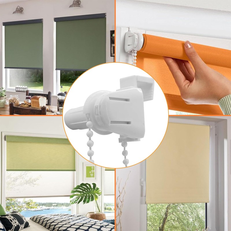 2 Kit Roller Blind Holder Window, Pack of 12 Roller
