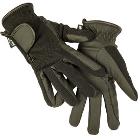 HKM Horse Riding Faux Leather Winter Riding Gloves black Size:6 Jahre