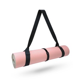 Fyroxx Yoga Mat carrier, premium yoga strap for carrying yoga mats with adjustable Velcro strap, suitable for carrying most sizes of yoga mats, free your hands, soft and durable