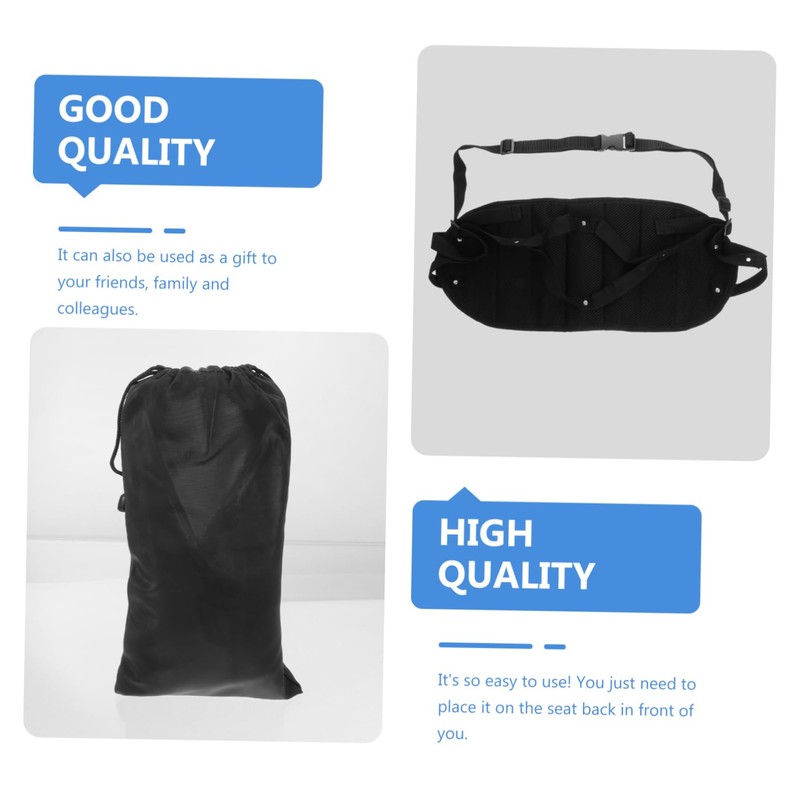 NUOBESTY 1pc Portable Foot Rest Hammock for Airplane Travel Footrest