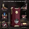 5-in-1 Torch Lighter with Cutter, Punch, Holder, and Draw Enhancer