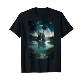 Unique Enchanting Fantasy Dreamscape Ethereal Original Art T-Shirt