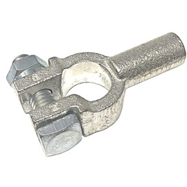 1/0 Gauge 10 Pairs Positive and Negative (+/-) Pure Copper Top Post Battery Cable Ends Terminal Connectors + Dual Wall Adhesive Heat Shrink Tubing - by WindyNation