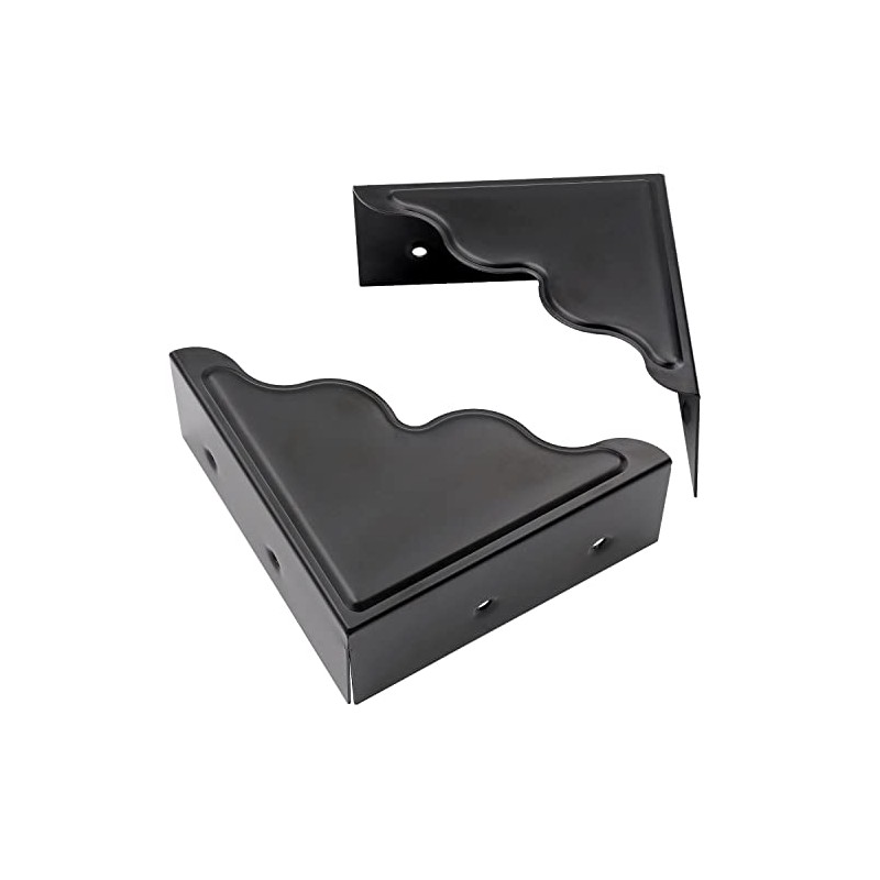 Protector de esquina de metal de 3.75 pulgadas, protector de