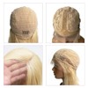Savasana Blonde Bob Wig Human Hair 13x1x4 613 T Part