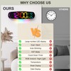 ANALOI Large Digital Wall Clock,14.4 inch Large Display Digital Clock