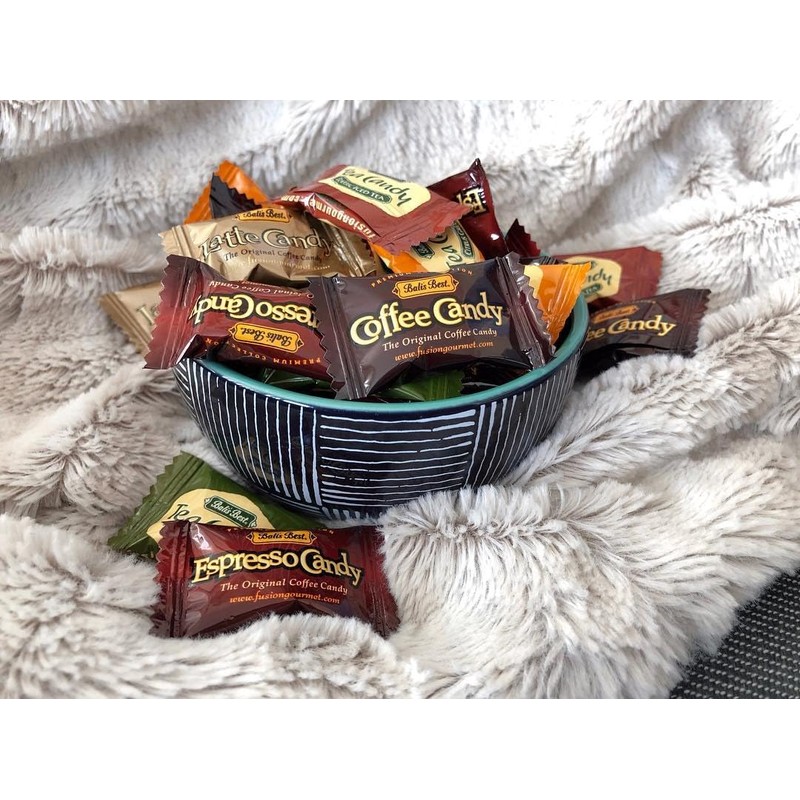 Bali's Best Coffee Candy, 2.2 Pound Bag, Individually Wrapped Hard