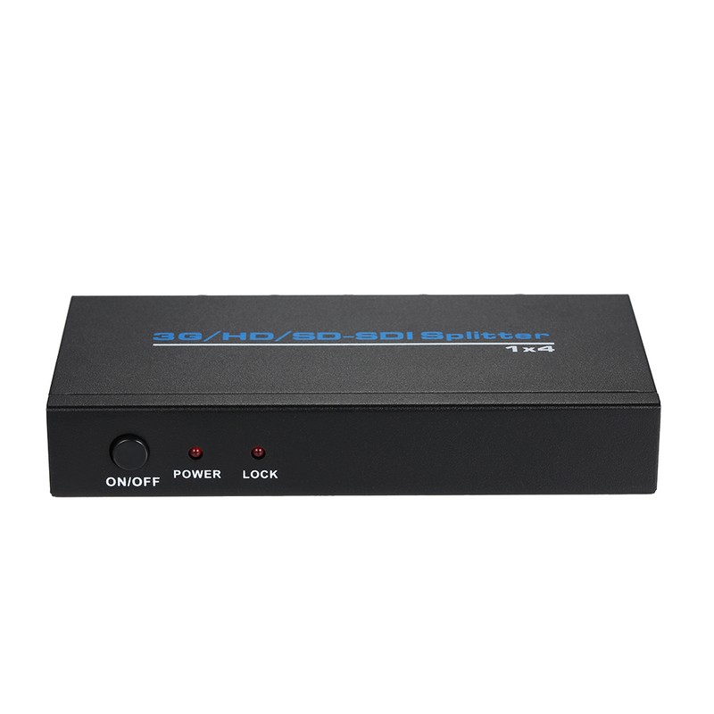 3G/HD/SD_SDI Splitter 1 * 4 Distribution 1 Input 4 Outputs