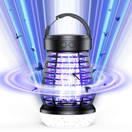 LOZLTX 2025 3-in-1 Electric Fly Zapper【6 Times More Efficient - Industry No.1 100% Fly Killing】【Unique Wave Reflection Technology 】For Home Backyard Camping