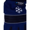 Ejendals 297-8 Size 8 "Tegera 297" Leather Glove - Black/Blue/White