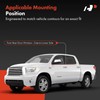 A-Premium Front & Rear Weatherstrip Window Molding Trim Weather Stripping