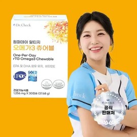 Doctor Check Dr. Check One Per Day RTG Omega 3 Chewables / 닥터체크 원퍼데이 알티지오메가3 츄어블