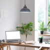 LEDSone Grey Ceiling Light Shade 29CM Metal lamp Shade Pendant