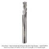 Ultra-Shear Phenolic Chip Breaker Router Bit, Super-C Solid Carbide, 3-Flute,