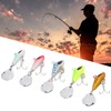 5Pcs 10g Metal Fishing Lures Baits Vib Sequins Fishing Lure