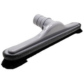 ALL PARTS ETC Gray 1 1/2 Backpack Vacuum Floor Brush Attachment 14” Wide with Bumper with Nylon Bristles Compatible with Hoover, Powr-Flite, Carpet Pro, Proteam Back Pack Vacuum & More.