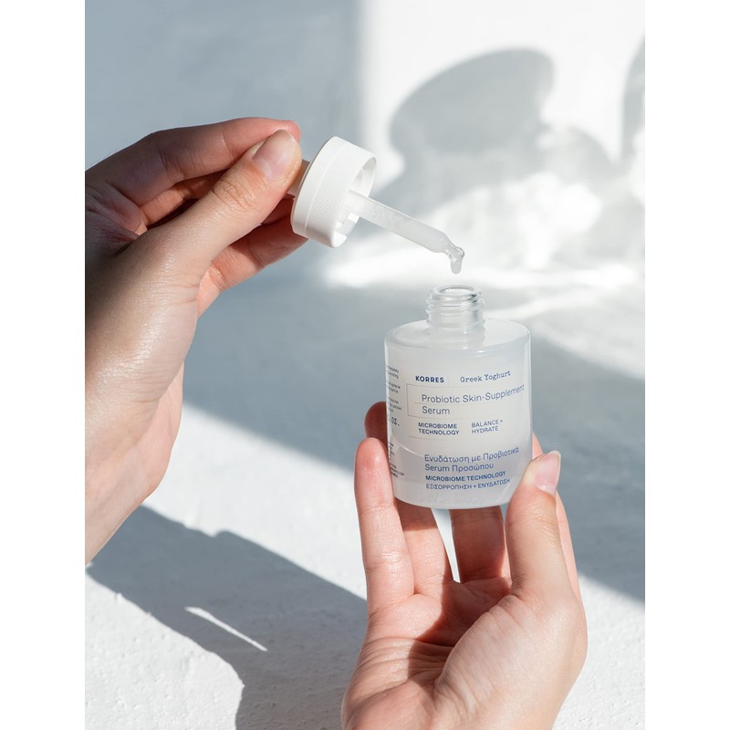 KORRES GREEK YOGHURT Nourishing Probiotic Face Serum Dermatologically Tested 30ml