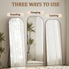 Koonmi Full Length Mirror, 56"x21" Mirror Full Length with Stand,
