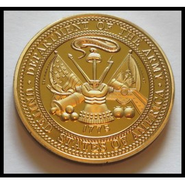 Army 45th Infantry Division Always Forward Military Challenge Honor Coin