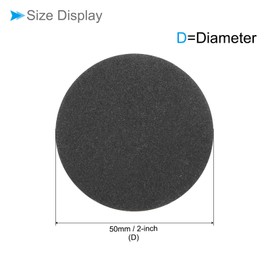 CoCud Hook and Loop Sanding Discs, 2 Inch 50mm Sandpapers 240 Grit Silicon Carbide Finishing Discs - (Applications: for Wood Metal Drywall), 25 Pieces