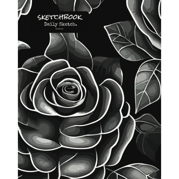 Sketchbook: Dotted Sketchbook for Drawing, Writing, Graphing, Sketching or Doodling,
