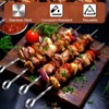 Pack of 30 Stainless Steel Barbecue Skewers 30 cm with