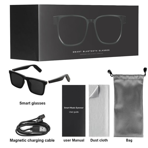 Jueyue Smart Glasses,Bluetooth Sunglasses for Men Women with Speakers,Polarized Lenses