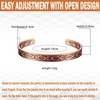 YINOX Pure Copper Magnetic Therapy Arthritis Bracelet for Men, Effectively