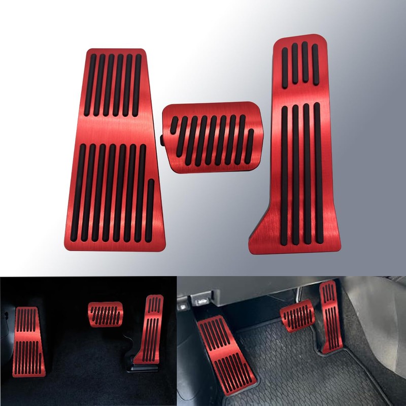 Rxmgf Brake Foot Rest Pedal Cover Gas Accelerator Pedal Cover