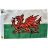 NWFlags Wales Flag 18" x 12" 75d Premium Polyester |