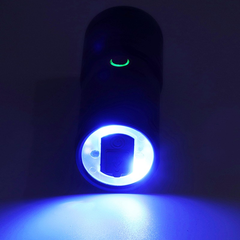 Flashlight High Brightness USB Charging Adjustable Focus Handheld Flashlight for