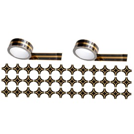 DOITOOL 2 Sets Decorative Seam Filler Ground Seal Tape Tile Seam Filler Diagonal Stickers