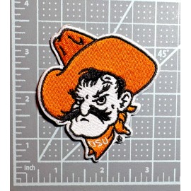 Unbranded Oklahoma State Cowboys Vintage Logo Embroidered 2.5in Iron / Sew-On Patch