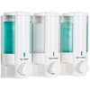 BETEC Aviva III 36350 Soap Dispenser with 3 Compartments Wall