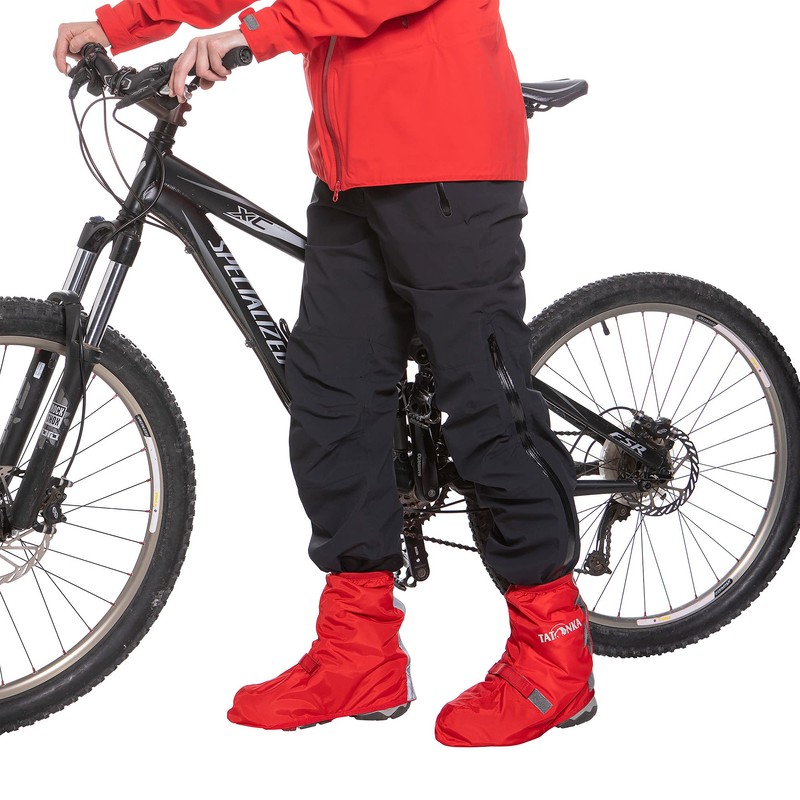 Tatonka Unisex - Adult Velo Gaiter Tendon Boots, Red, S