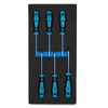 Capri Tools Kontour Star Screwdriver Set, 6-Piece with The Mechanics
