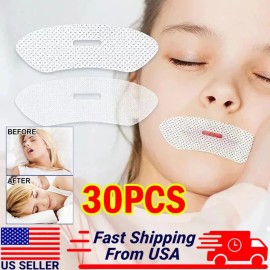 Unbranded 30PC Strip Mouth Tape Advanced Gentle for Better Nose Improved Breathing Reliefs
