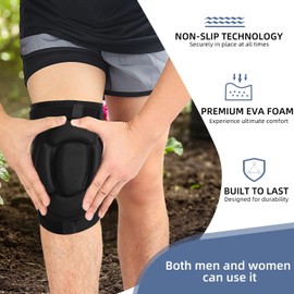 COOSPORT Rodilleras Deportivas,Rodilleras Transpirables para Prevención de Colisiones para Deportes al Aire Libre, Correr, Gimnasio, Baloncesto,Soporte para Rodilla,Poleas, Rodilleras de Esquí (Negro 1PCS L)