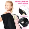 Vincreem 14 Pcs Garment Bags for Dance Costumes 50'' Clear