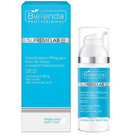 Bielenda Supremelab - Feuchtigkeitsspendende und hebende Gesichtscreme mit HyaluronsÃ¤ure 50 ml