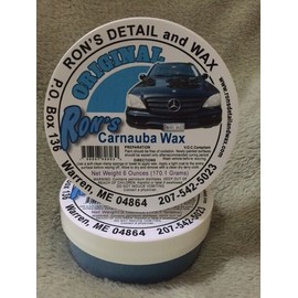 Ron's Original 100% Brazilian Carnauba Car Wax - 6 oz. Tub