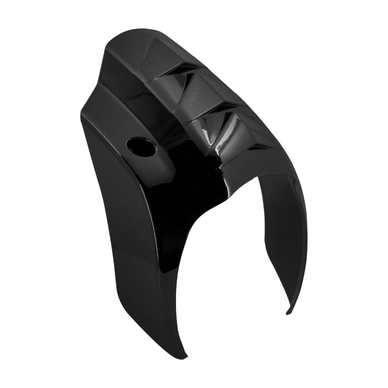 HDBUBALUS Gloss Black Front Headlight Fairing Cover For Harley Softail