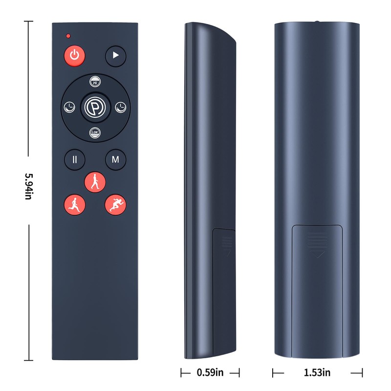 Replacement VibrationPlate Platform Remote Control for GDCOO/SoftGym/HitGo/STYNGT/TISSCARE/HOTSWEAT/HOTWAVE/VASSON/Taevno Vibration Plate Exercise