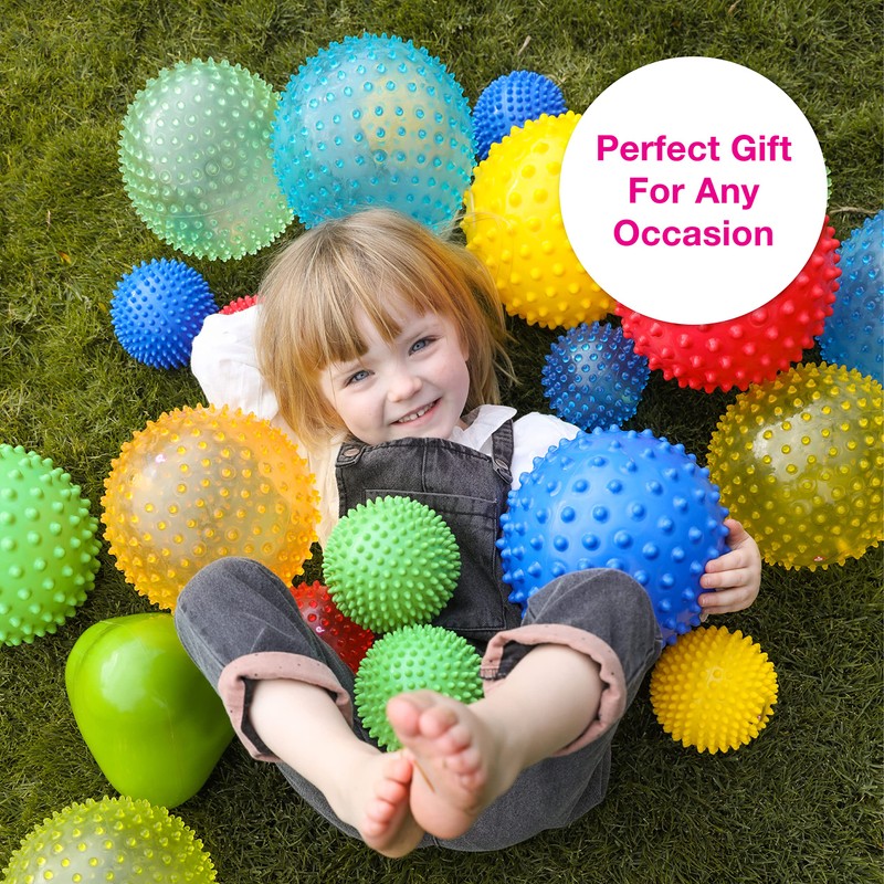 Edushape Sensory Ball for Baby - 7” Solid Primary Color