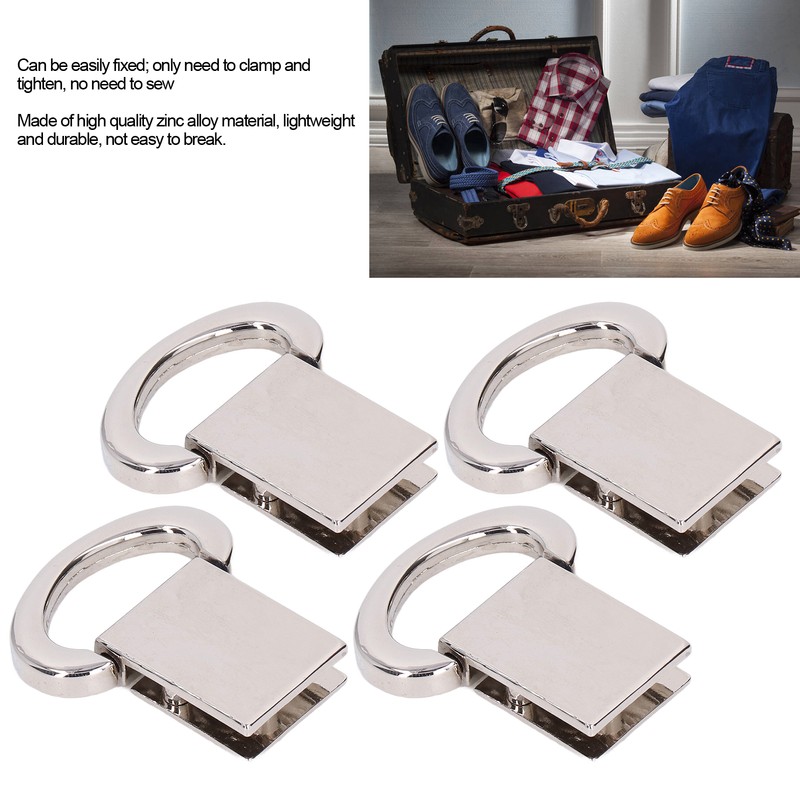 4 Pcs Shoulder Strap Clip Bag Handle Shoulder Strap Buckle